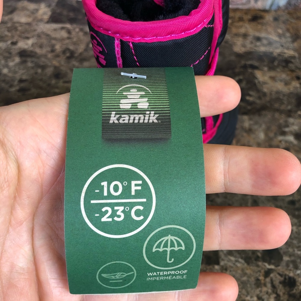 NEW Kamik Toddler Girls Snowbug Outdoor Boots .. - Picture 12 of 14